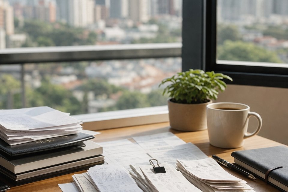 Como organizar recibos, extratos e notas de serviço ao longo do ano: um passo a passo para profissionais da zona sul